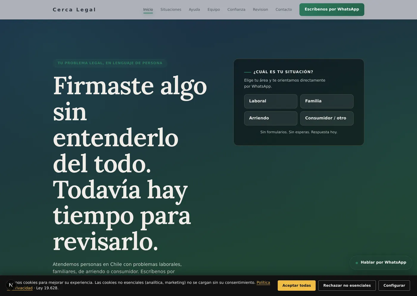 Trato cercano