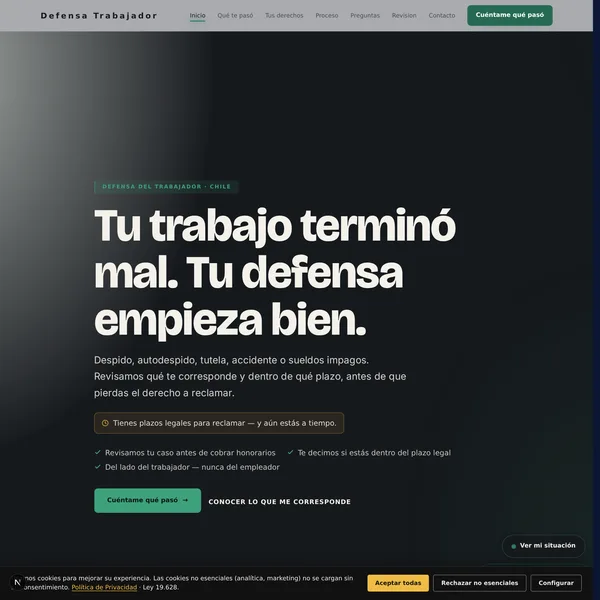 Defensa del trabajador